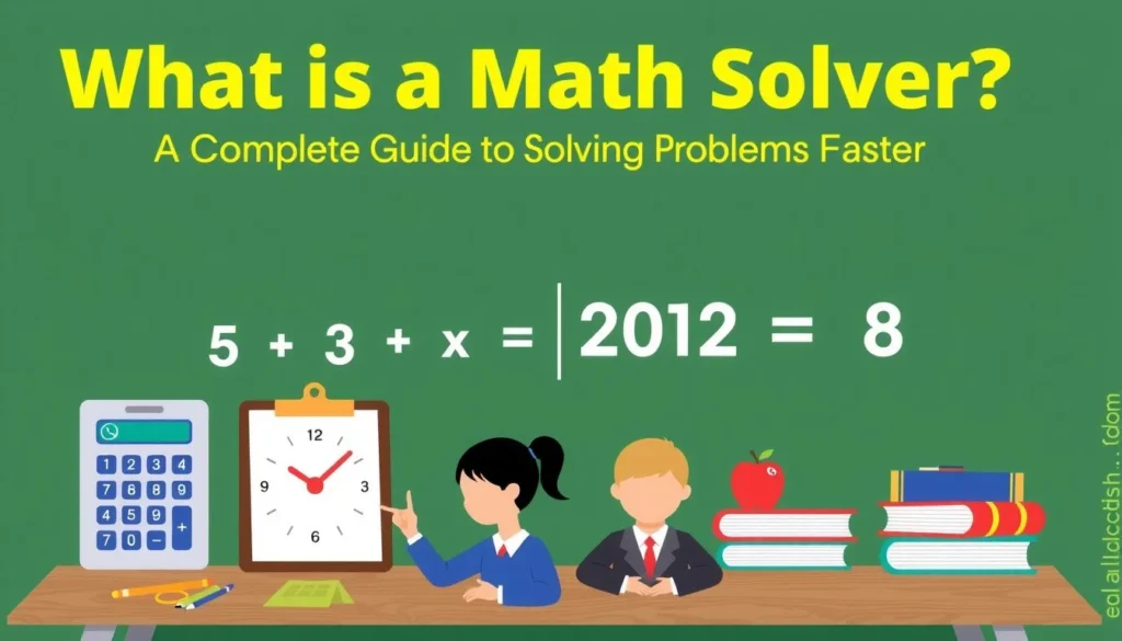 math solver — What Is a Math Solver? A Complete Guide to Solving Problems Faster